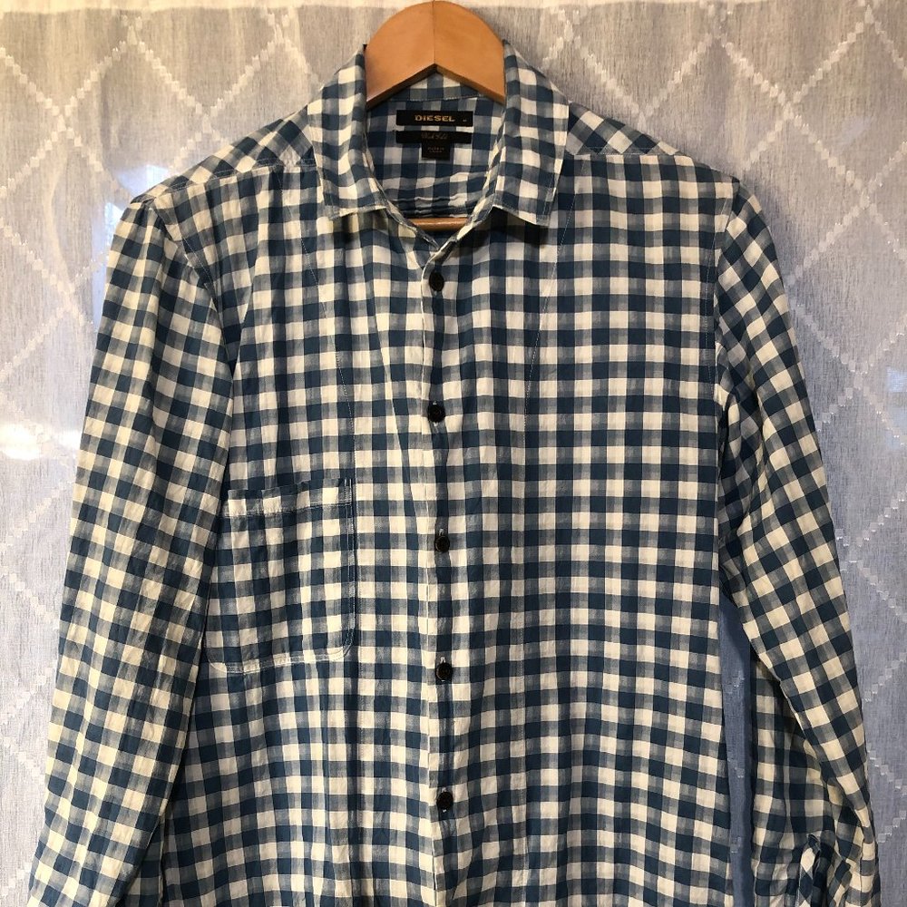 Diesel Black Gold checkered shirt